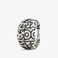 Fendi Nano Fendigraphy Hobo Bag Fendi Roma Capsule Leather Black/White